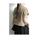垢抜けマニッシュなショート丈ジレジャケット レディース ファッション | Sawa a la mode | 詳細画像13 