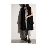 甘さを加えるアシンメトリープリーツジレ レディース ファッション | Sawa a la mode | 詳細画像6