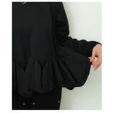 レディライクな切り替えギャザーのペプラムプルオーバートップス レディース | Sawa a la mode | 詳細画像13