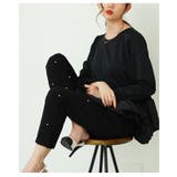 レディライクな切り替えギャザーのペプラムプルオーバートップス レディース | Sawa a la mode | 詳細画像14