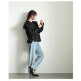 レトロ可愛いスカラップ襟のドットカラーシャツブラウス レディース ファッション | Sawa a la mode | 詳細画像13 