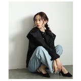 レトロ可愛いスカラップ襟のドットカラーシャツブラウス レディース ファッション | Sawa a la mode | 詳細画像17 