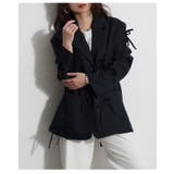 キャッチーなトレンドりぼんテーラードジャケット レディース ファッション | Sawa a la mode | 詳細画像10
