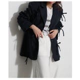 キャッチーなトレンドりぼんテーラードジャケット レディース ファッション | Sawa a la mode | 詳細画像16