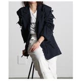 キャッチーなトレンドりぼんテーラードジャケット レディース ファッション | Sawa a la mode | 詳細画像19