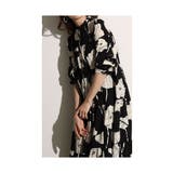 レトロな大人の華やぎ花柄ティアードワンピース レディース ファッション | Sawa a la mode | 詳細画像7