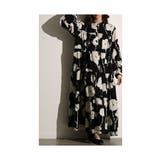 レトロな大人の華やぎ花柄ティアードワンピース レディース ファッション | Sawa a la mode | 詳細画像10