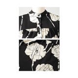 レトロな大人の華やぎ花柄ティアードワンピース レディース ファッション | Sawa a la mode | 詳細画像23