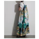 季節を盛り上げるマーブル柄サロペットパンツ レディース ファッション | Sawa a la mode | 詳細画像6