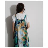 季節を盛り上げるマーブル柄サロペットパンツ レディース ファッション | Sawa a la mode | 詳細画像15