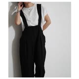 ハンサムに垢抜け大人の綺麗めサロペットパンツ レディース ファッション | Sawa a la mode | 詳細画像3