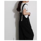 ハンサムに垢抜け大人の綺麗めサロペットパンツ レディース ファッション | Sawa a la mode | 詳細画像5