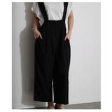 ハンサムに垢抜け大人の綺麗めサロペットパンツ レディース ファッション | Sawa a la mode | 詳細画像9