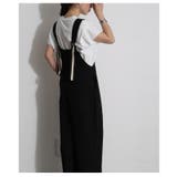 ハンサムに垢抜け大人の綺麗めサロペットパンツ レディース ファッション | Sawa a la mode | 詳細画像11