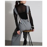 ハンサムに垢抜け大人の綺麗めサロペットパンツ レディース ファッション | Sawa a la mode | 詳細画像13