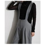 ハンサムに垢抜け大人の綺麗めサロペットパンツ レディース ファッション | Sawa a la mode | 詳細画像14