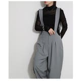 ハンサムに垢抜け大人の綺麗めサロペットパンツ レディース ファッション | Sawa a la mode | 詳細画像20