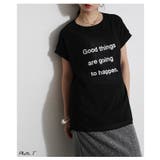 ランクアップする異素材プリントTシャツ レディース ファッション | Sawa a la mode | 詳細画像3
