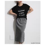 ランクアップする異素材プリントTシャツ レディース ファッション | Sawa a la mode | 詳細画像4