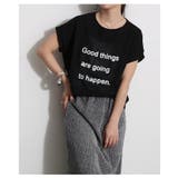 ランクアップする異素材プリントTシャツ レディース ファッション | Sawa a la mode | 詳細画像6