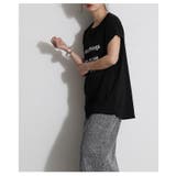 ランクアップする異素材プリントTシャツ レディース ファッション | Sawa a la mode | 詳細画像9