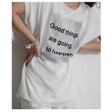 ランクアップする異素材プリントTシャツ レディース ファッション | Sawa a la mode | 詳細画像17