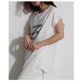 ランクアップする異素材プリントTシャツ レディース ファッション | Sawa a la mode | 詳細画像19