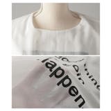 ランクアップする異素材プリントTシャツ レディース ファッション | Sawa a la mode | 詳細画像23