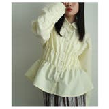 シルエットに惹かれるビスチェ風ブロードシャーリングシャツ レディース ファッション | Sawa a la mode | 詳細画像7
