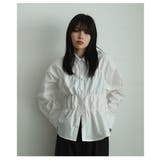 シルエットに惹かれるビスチェ風ブロードシャーリングシャツ レディース ファッション | Sawa a la mode | 詳細画像9