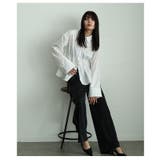 シルエットに惹かれるビスチェ風ブロードシャーリングシャツ レディース ファッション | Sawa a la mode | 詳細画像11