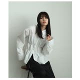 シルエットに惹かれるビスチェ風ブロードシャーリングシャツ レディース ファッション | Sawa a la mode | 詳細画像13