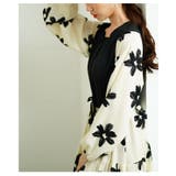 私だけの花模様を描いた切替ティアードロングワンピース レディース ファッション | Sawa a la mode | 詳細画像12