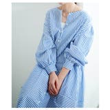爽やかジェンヌなストライプ柄シャツワンピース レディース ファッション | Sawa a la mode | 詳細画像6