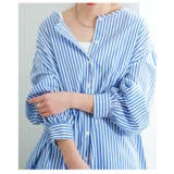 爽やかジェンヌなストライプ柄シャツワンピース レディース ファッション | Sawa a la mode | 詳細画像13