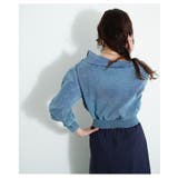 ヒトクセでこなれるジップアップショートスウェット レディース ファッション | Sawa a la mode | 詳細画像7