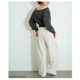 ヒトクセでこなれるジップアップショートスウェット レディース ファッション | Sawa a la mode | 詳細画像18