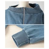 ヒトクセでこなれるジップアップショートスウェット レディース ファッション | Sawa a la mode | 詳細画像23