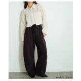穿けばこなれるカーブニットワイドパンツ レディース ファッション | Sawa a la mode | 詳細画像13