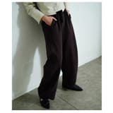 穿けばこなれるカーブニットワイドパンツ レディース ファッション | Sawa a la mode | 詳細画像14