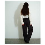 穿けばこなれるカーブニットワイドパンツ レディース ファッション | Sawa a la mode | 詳細画像16