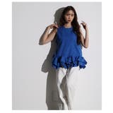 甘さ引き立つ裾ティアードフリルノースリーブ レディース ファッション | Sawa a la mode | 詳細画像13