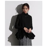 甘さ引き立つ裾ティアードフリルノースリーブ レディース ファッション | Sawa a la mode | 詳細画像17
