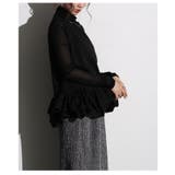 甘さ引き立つ裾ティアードフリルノースリーブ レディース ファッション | Sawa a la mode | 詳細画像19