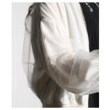 甘辛MIXなスパイス加えるチュールショートブルゾン レディース ファッション | Sawa a la mode | 詳細画像5
