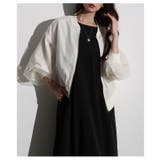 甘辛MIXなスパイス加えるチュールショートブルゾン レディース ファッション | Sawa a la mode | 詳細画像7