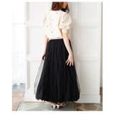 大人ガーリーなハート柄ボリュームスリーブニットトップス レディース ファッション | Sawa a la mode | 詳細画像19