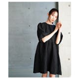 大人フェミニンなバックリボンパフスリーブジャガードワンピース レディース | Sawa a la mode | 詳細画像3