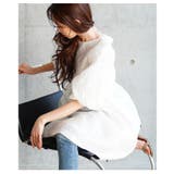 大人フェミニンなバックリボンパフスリーブジャガードワンピース レディース | Sawa a la mode | 詳細画像12