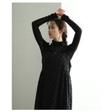 着まわしの幅が広がるドットティアードキャミワンピース レディース ファッション | Sawa a la mode | 詳細画像3